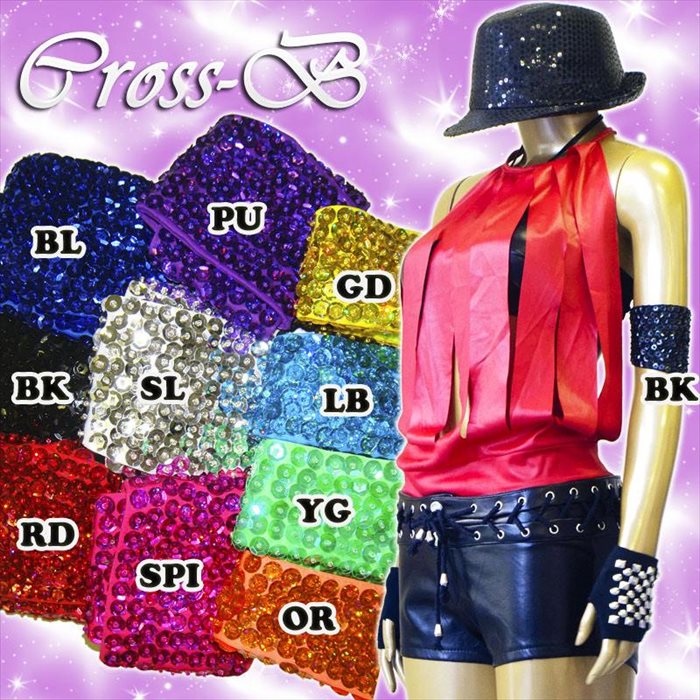 A6670-スパンコールリストバンド | アクセサリー/ヘアーアクセ,ブレス