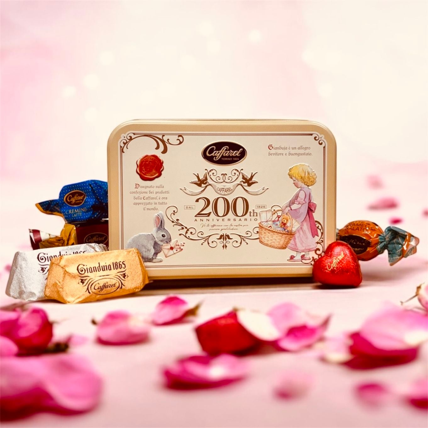 イエロースクエア缶｜カファレル公式-チョコレートのお菓子-イタリア