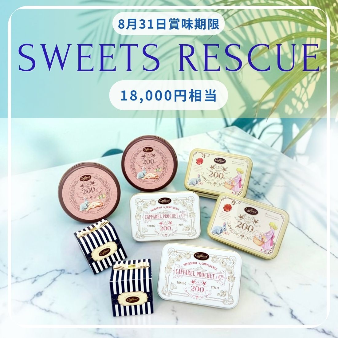 【さらに値下げしました】【8月31日賞味期限】 スイーツレスキューセット