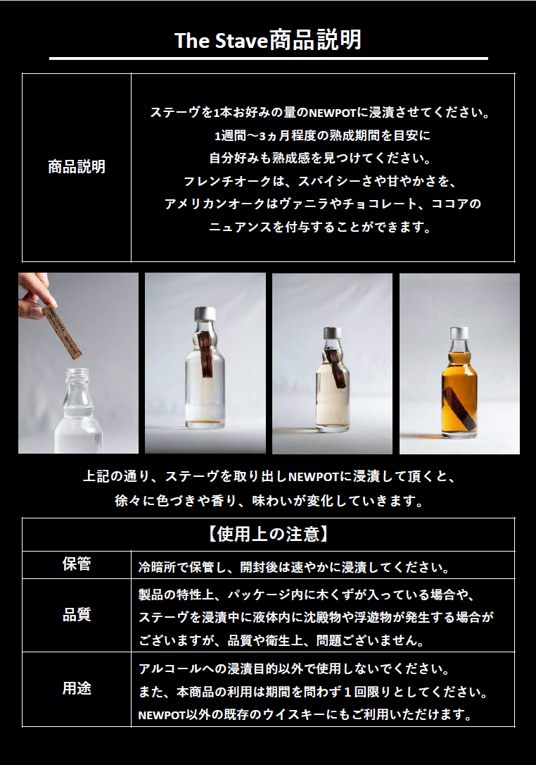 月光川蒸留所 NEWPOT2025 育てるウイスキー × The Stave 60