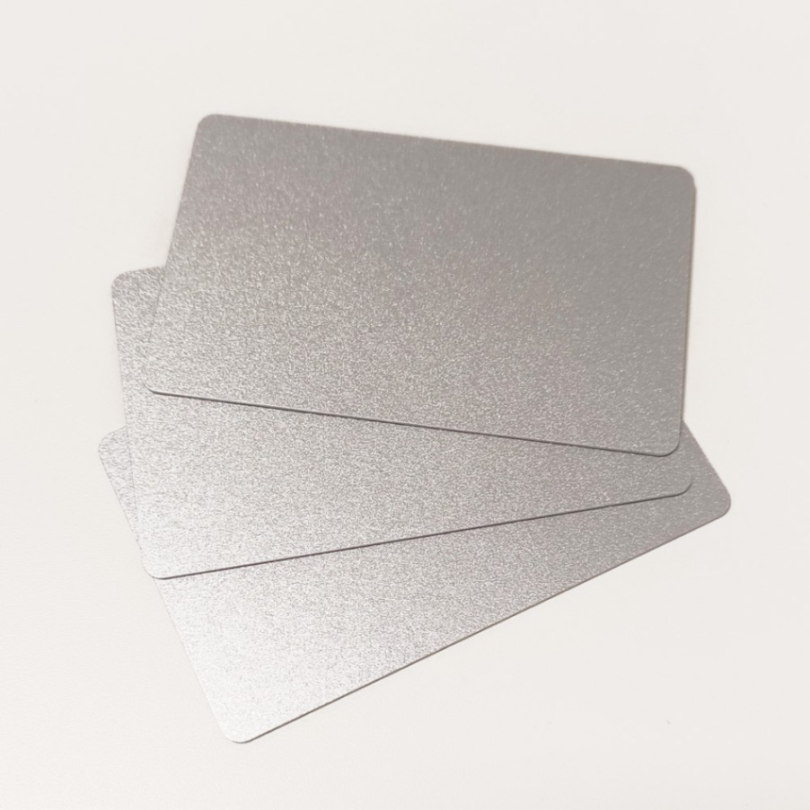 カラー無地 IDカード (銀) 0.76mm | エディキオ シリーズ,エディキオ