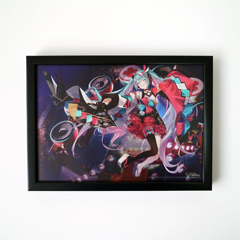 マジカルミライ 2020 夏まつり/B4パブミラー 初音ミク (Art by MIYA*KI)