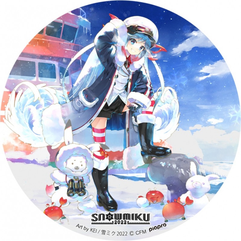 SNOW MIKU 2022/コースターパブミラー 初音ミク (Art by KEI)