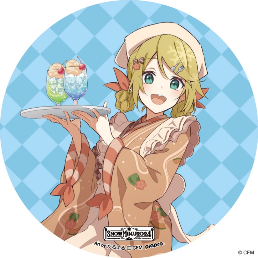 キャラパブ | SNOW MIKU 2024 | SNOW MIKU 2024/コースターパブミラー