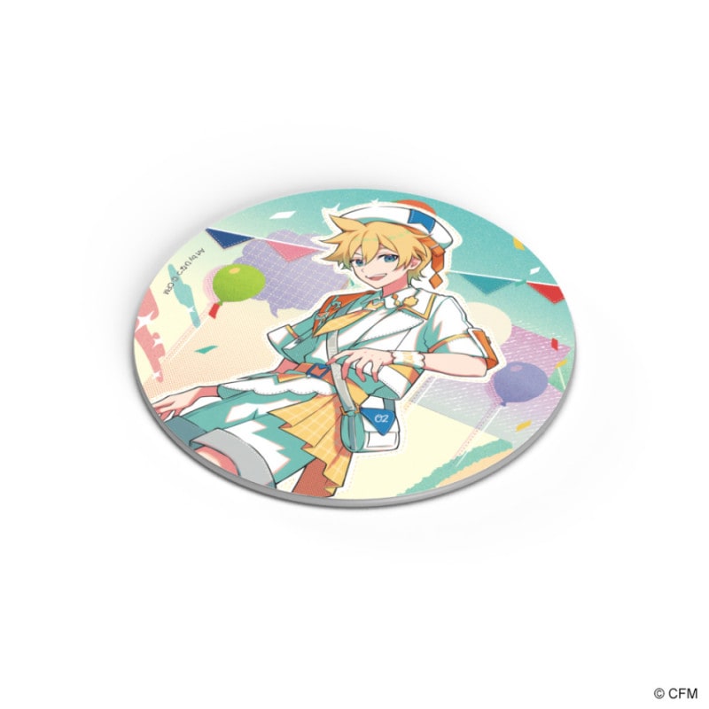 鏡音レン アクリルスタンド 展示会 マジミラ 缶バッジ コースター マジミラ 2019 鏡音 レン 缶バッジ 会場限定 - メルカリ