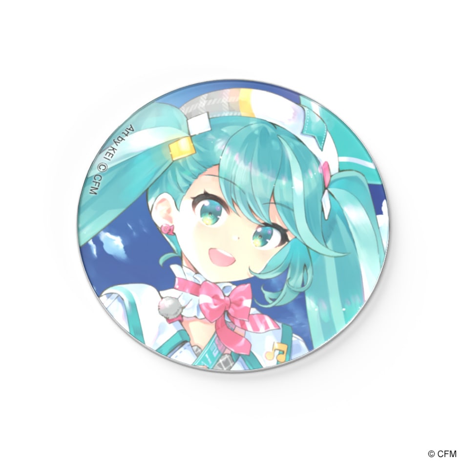 マジカルミライ 2021 B4パブミラー 初音ミク Art by KEI 雪ミク MIKU