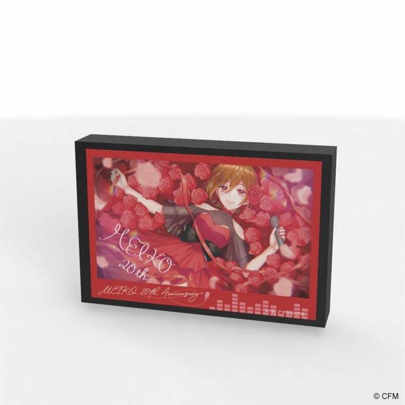 ピアプロ公式コラボ採用作品　　MEIKO 20th Anniversary ミニパブミラー (Art by アザカ)
