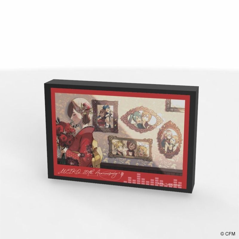 ピアプロ公式コラボ採用作品　　MEIKO 20th Anniversary ミニパブミラー (Art by Tolly)