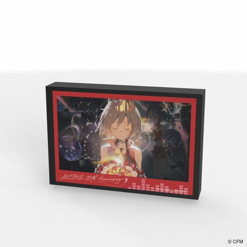 ピアプロ公式コラボ採用作品　　MEIKO 20th Anniversary ミニパブミラー (Art by 灰蓝Cloud)