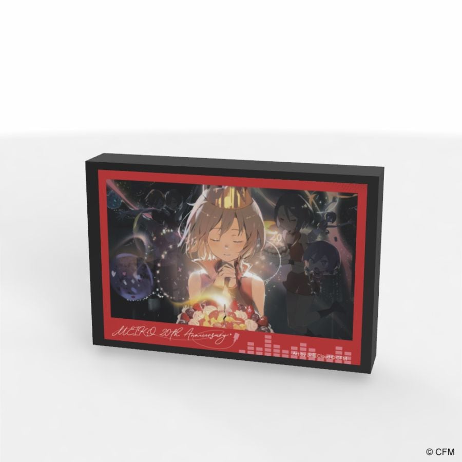 ピアプロ公式コラボ採用作品　　MEIKO 20th Anniversary ミニパブミラー (Art by 灰蓝Cloud)