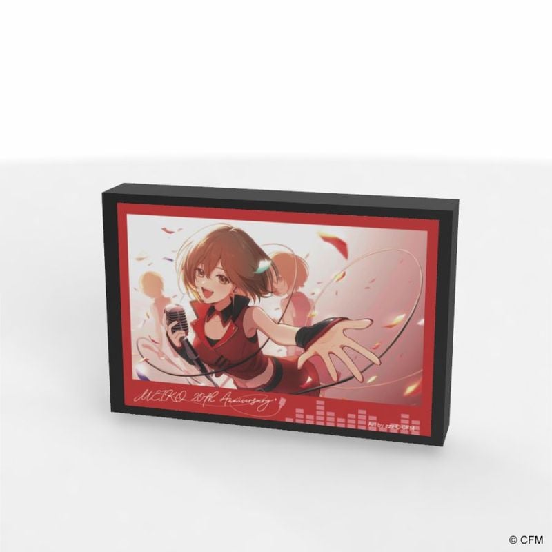 ピアプロ公式コラボ採用作品　　MEIKO 20th Anniversary ミニパブミラー (Art by zzz)