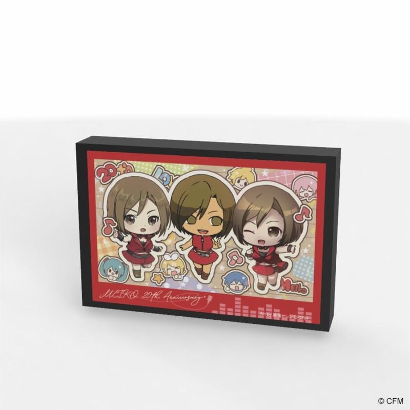 ピアプロ公式コラボ採用作品　　MEIKO 20th Anniversary ミニパブミラー (Art by 誠蓮セレン)
