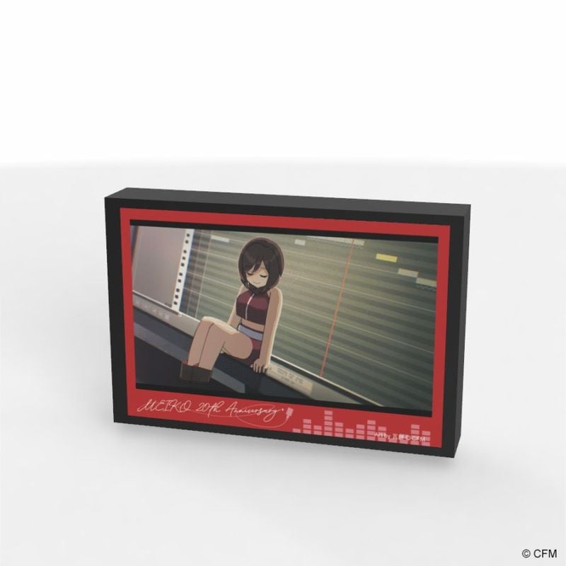 ピアプロ公式コラボ採用作品　　MEIKO 20th Anniversary ミニパブミラー (Art by 瓦餅)