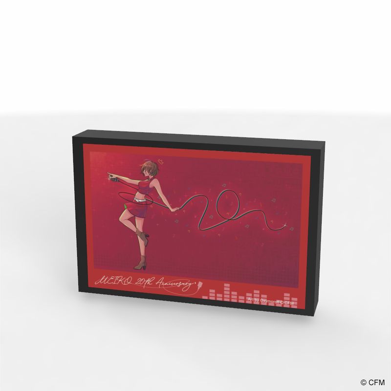 ピアプロ公式コラボ採用作品　　MEIKO 20th Anniversary ミニパブミラー (Art by Oxymoroff)