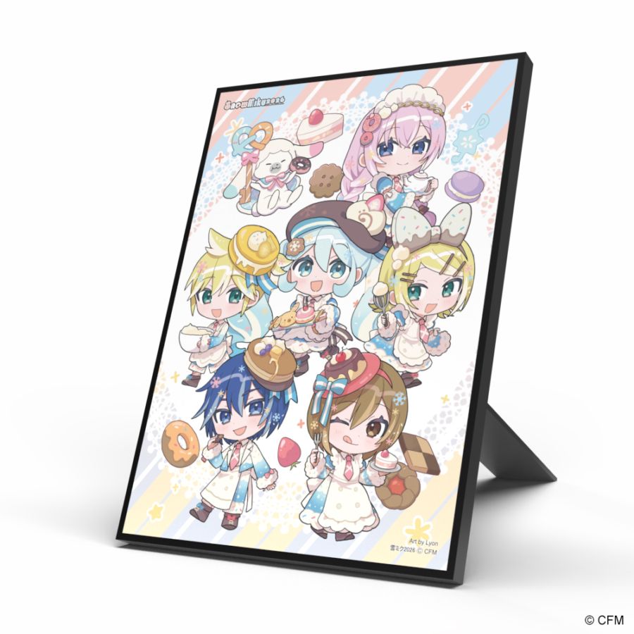 SNOW MIKU 2026/スタンド式A5パブミラー ピアプロキャラクターズ ミニ (Art by Lyon)