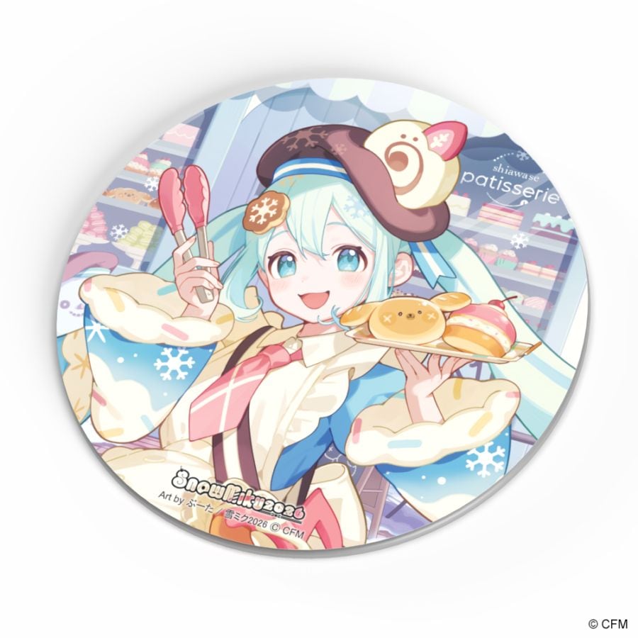 キャラパブ | すべての商品 | SNOW MIKU 2026/コースターパブミラー 雪
