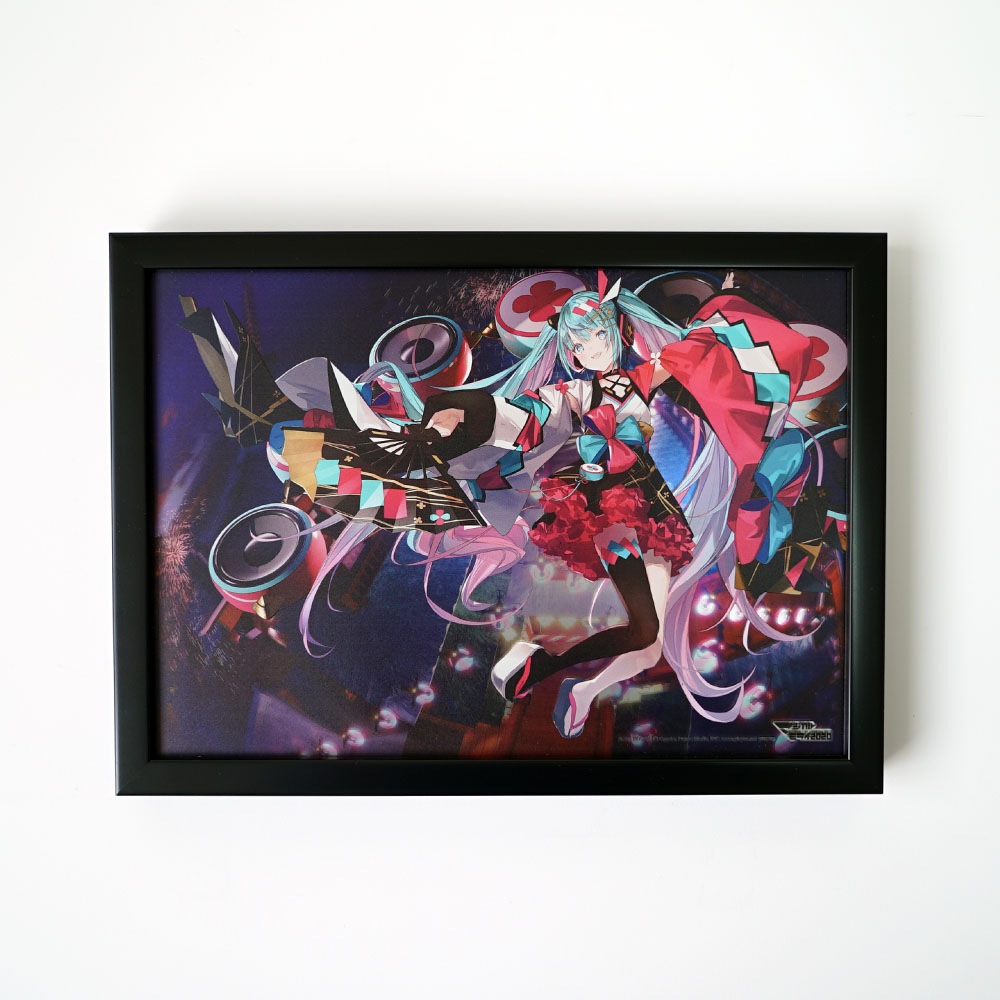 マジカルミライ 2020 夏まつり/B5パブミラー 初音ミク (Art by MIYA*KI)