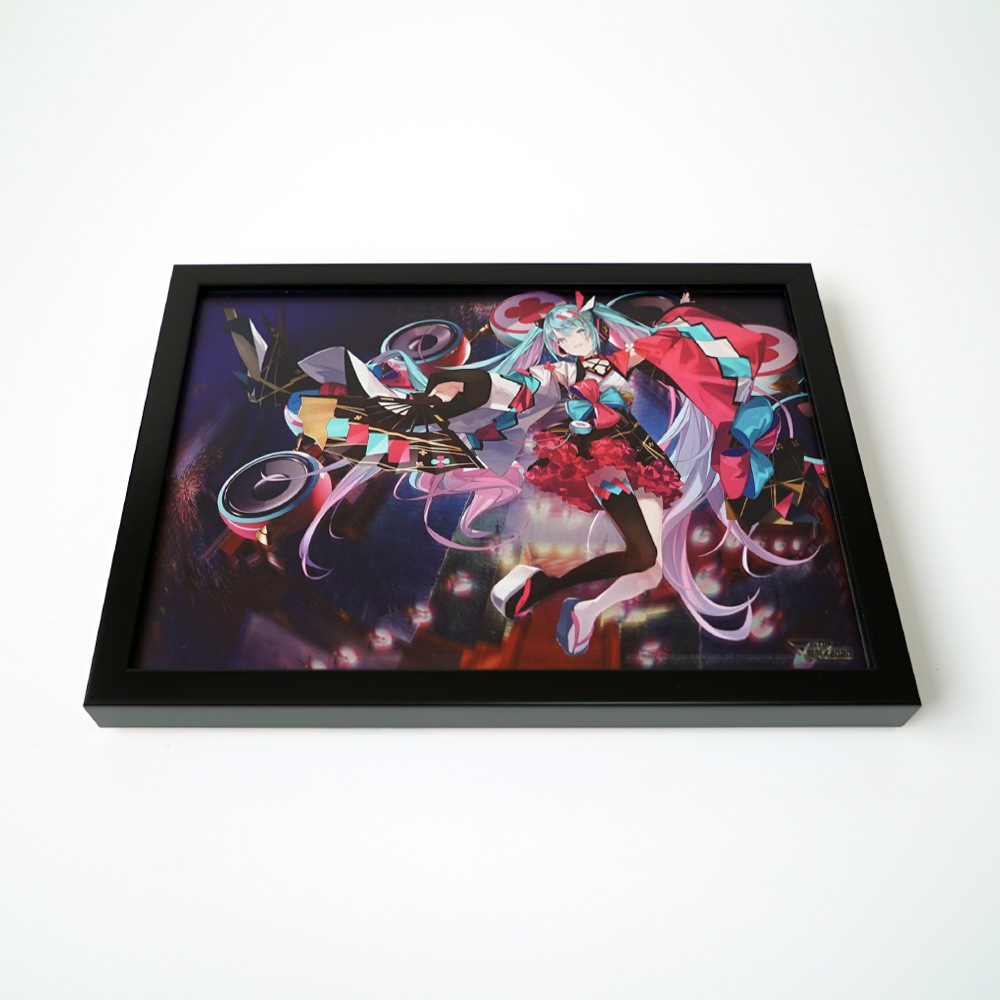 マジカルミライ 2020 夏まつり/B5パブミラー 初音ミク (Art by MIYA*KI)