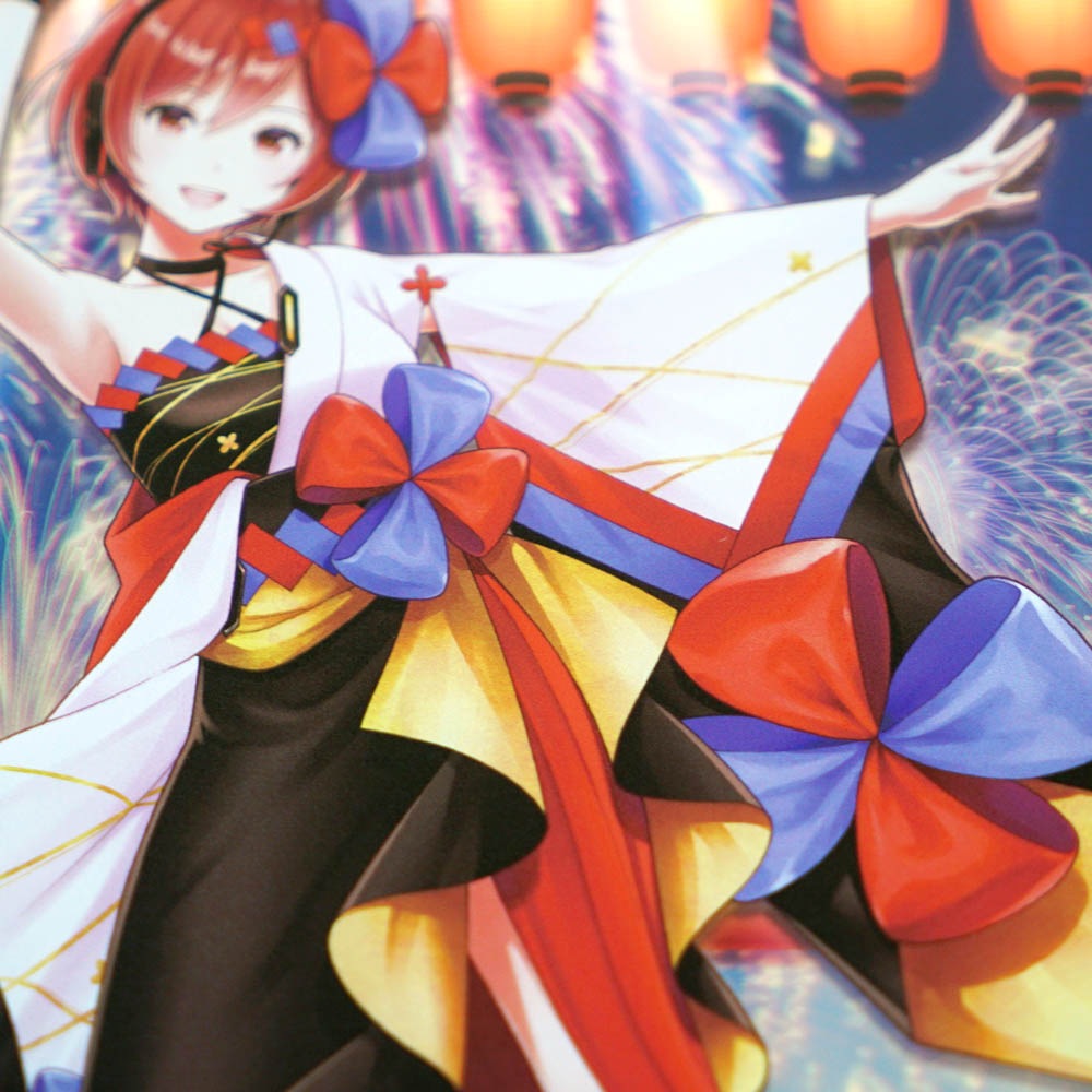 マジカルミライ 2020 夏まつり/B5パブミラー MEIKO (Art by 桐田アサミ)