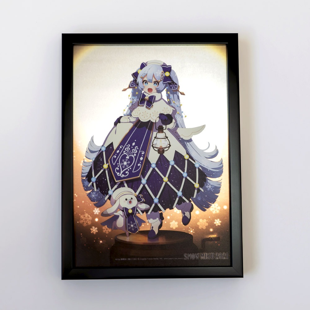 SNOW MIKU 2021/B5パブミラー 初音ミク (Art by 間明田)