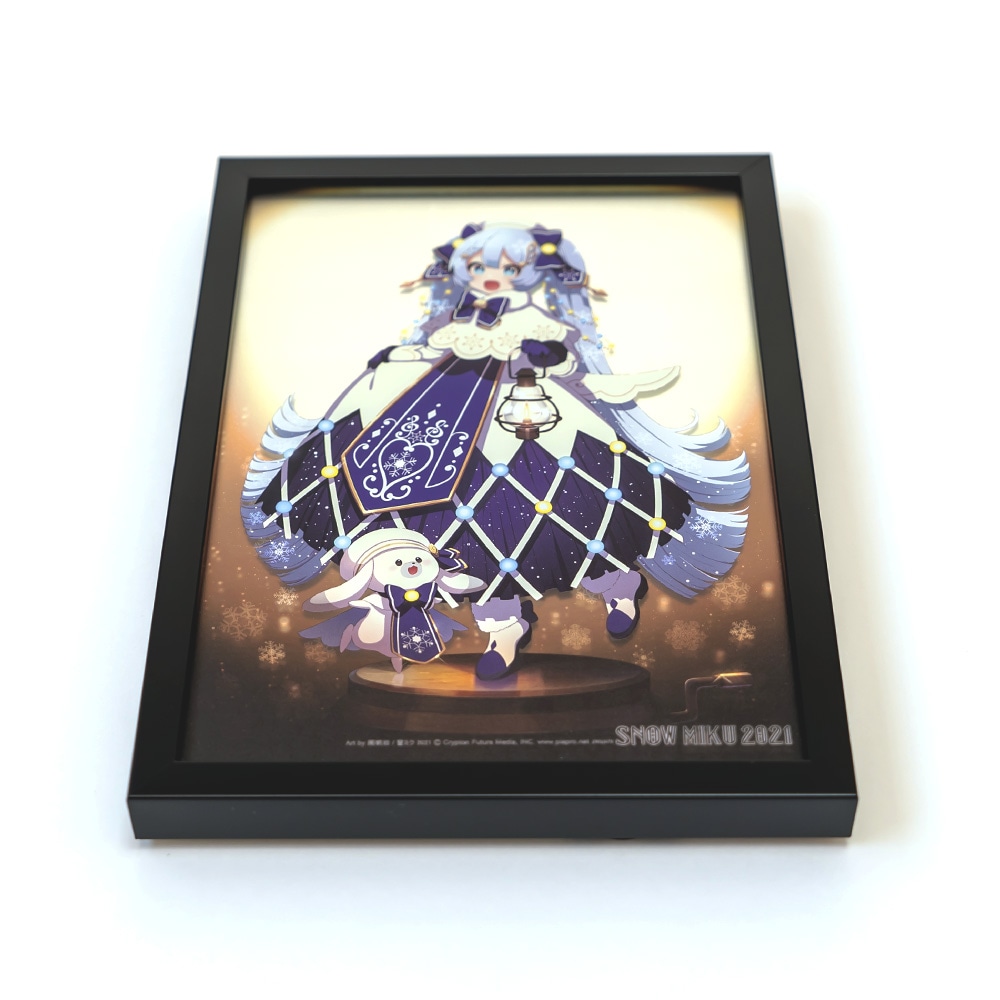 SNOW MIKU 2021/B5パブミラー 初音ミク (Art by 間明田)