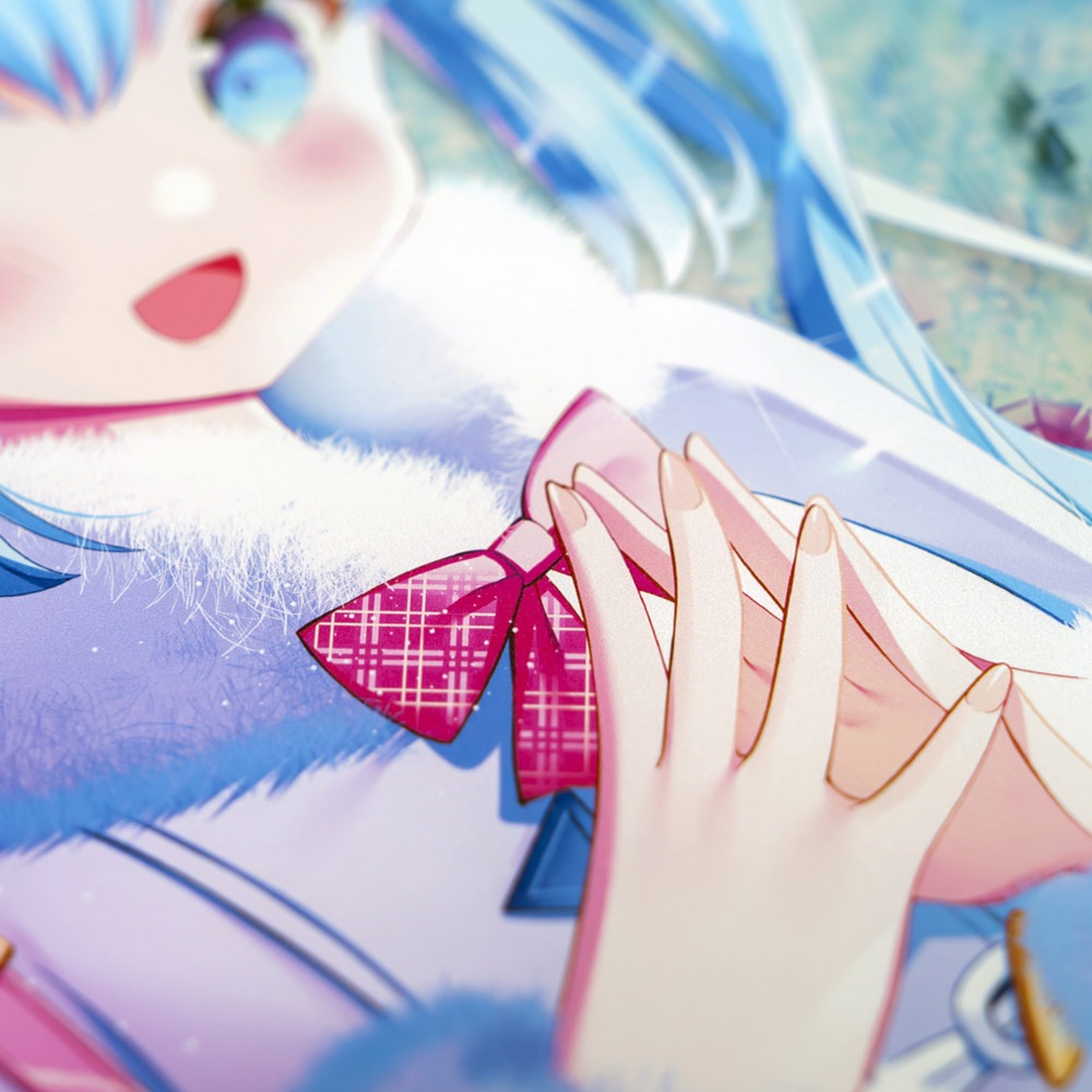 キャラパブ | 初音ミク | B5パブミラー 初音ミク (Art by いかり)