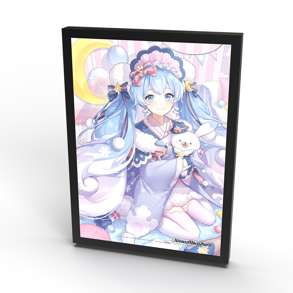 SNOW MIKU 2023/B5パブミラー 雪ミク(初音ミク) Art by MAIRO