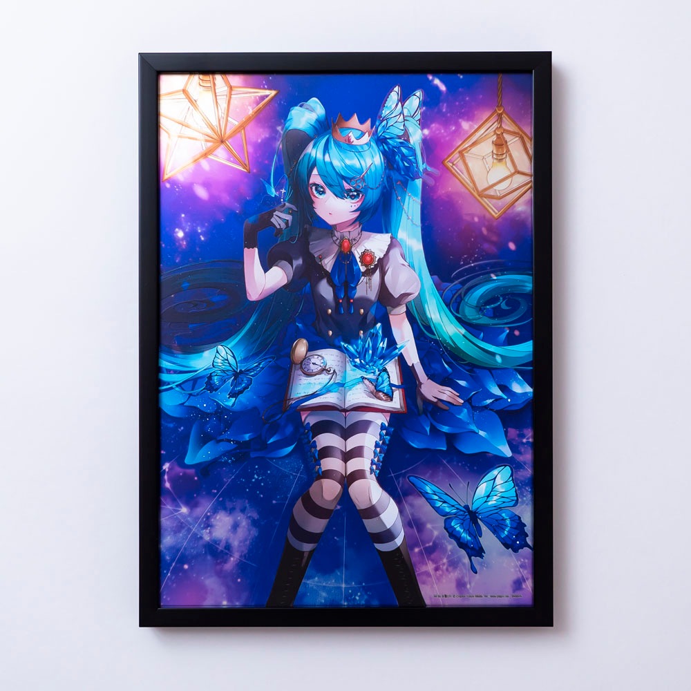 B5パブミラー 初音ミク (Art by 白雪とわ)
