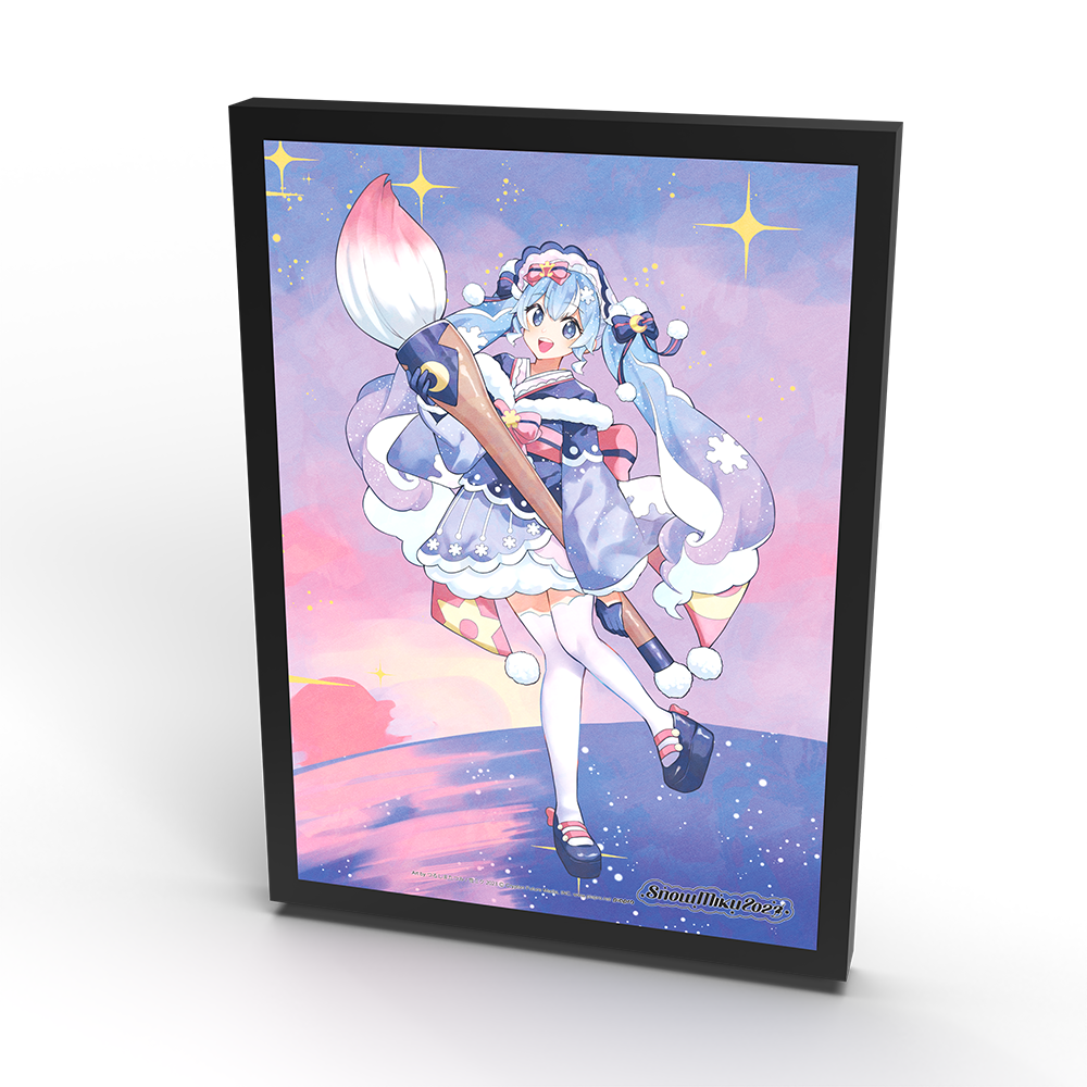 SNOW MIKU 2023/B5パブミラー 雪ミク(初音ミク) Art by つるしまたつみ