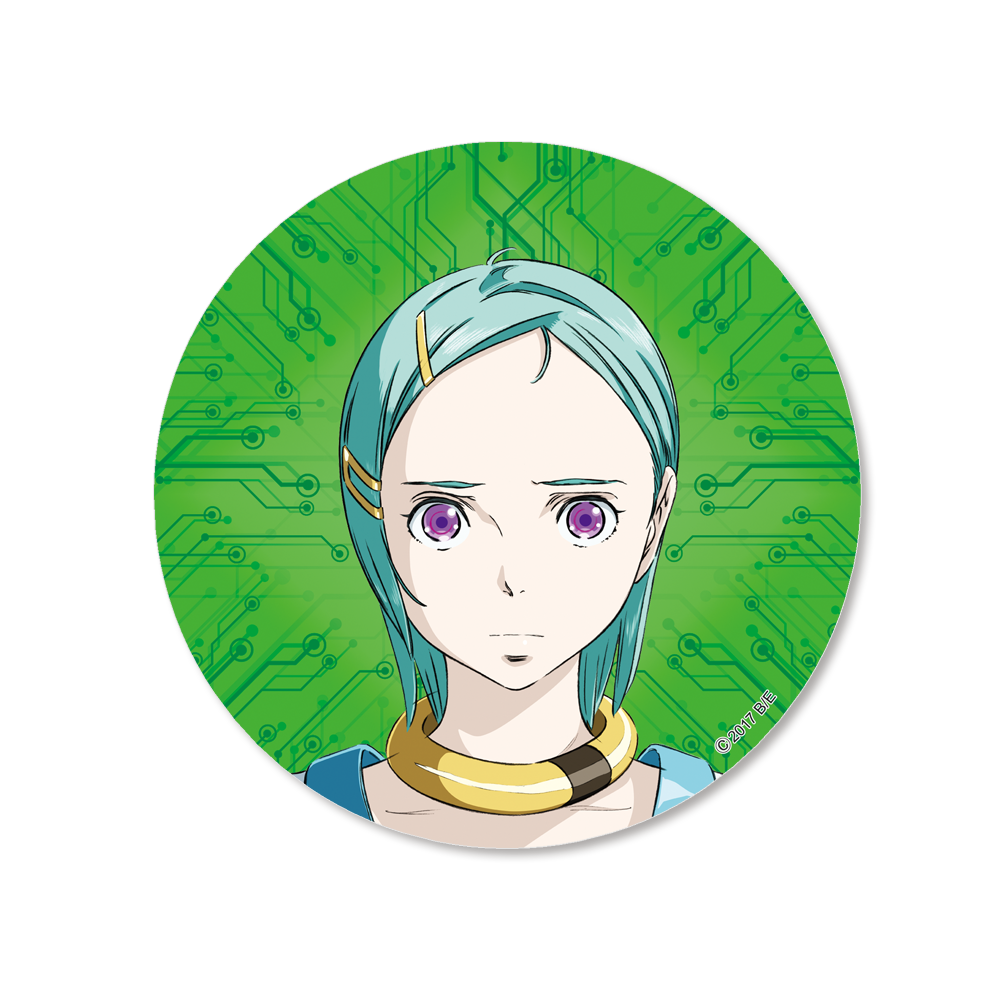 キャラパブ 交響詩篇エウレカセブン コースター型パブミラー 交響詩篇エウレカセブン ハイエボリューション エウレカ