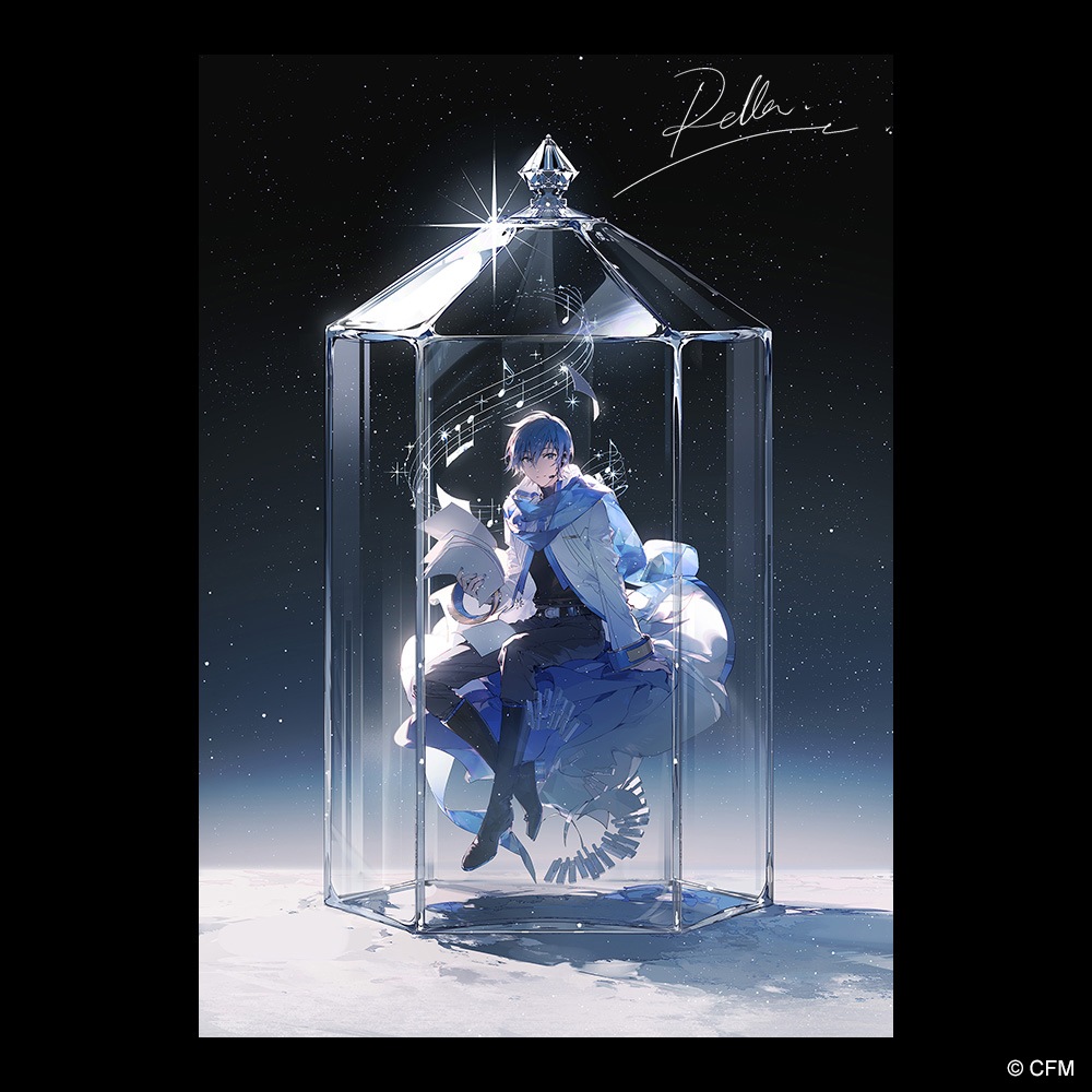 Rella個展「Stargazer & Lucid Dream」 2層式パブミラー＜asteroid:KAITO＞