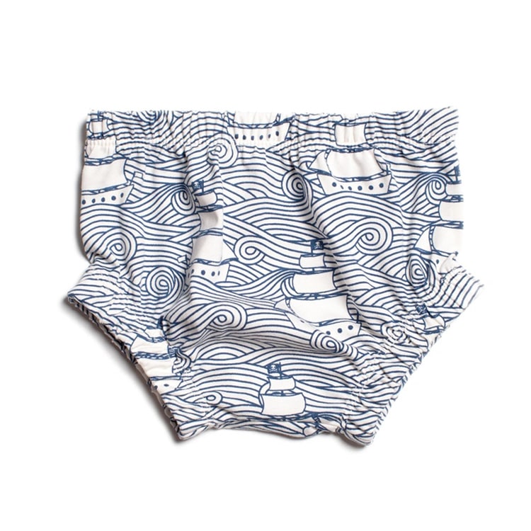 ●From Brooklyn winter water factory BLOOMERS High Seas Navy 6ヶ月-１歳半