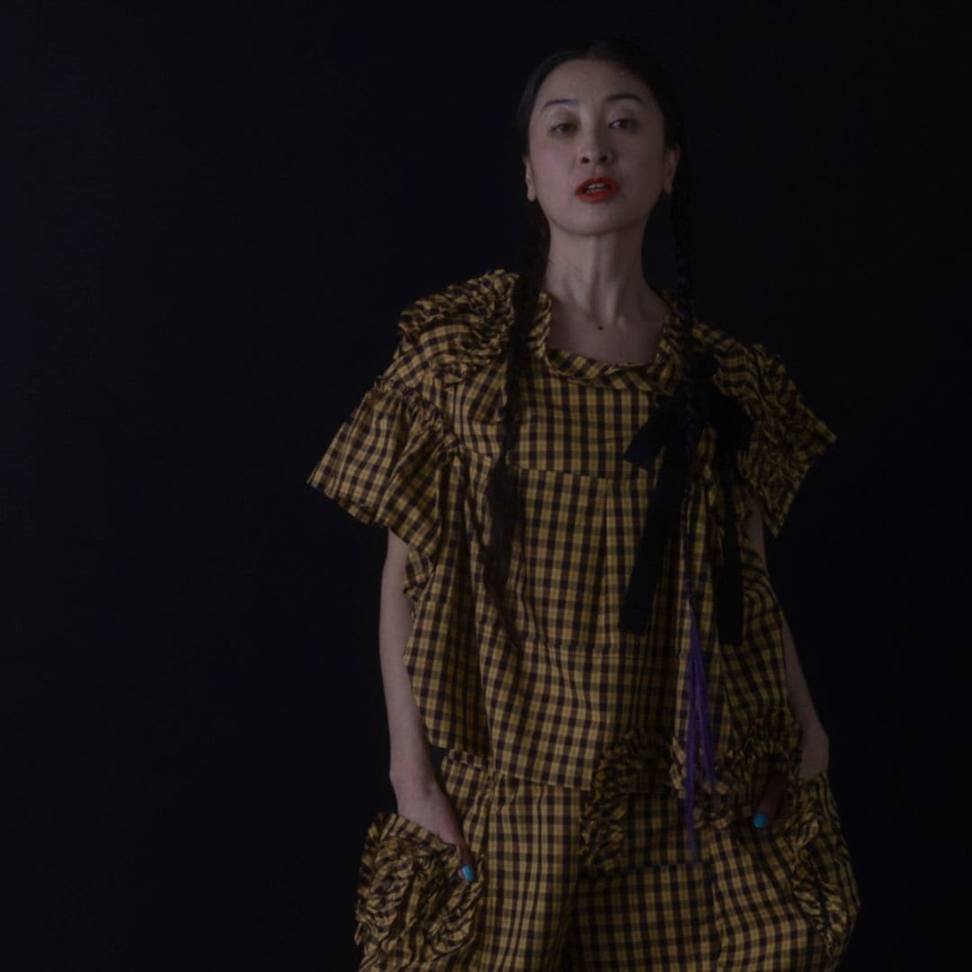 frankygrow VARIOUS FRILL BLOUSE / YE/F2