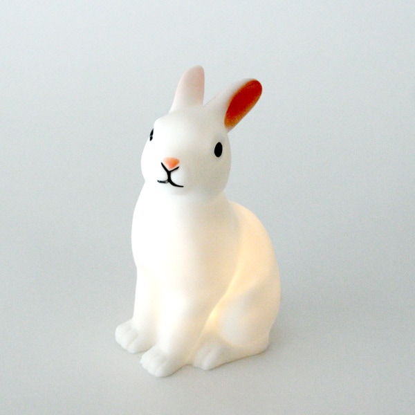 Woodland Baby Bunny LED Night Light  Squirrel　りすのミニLEDランプ