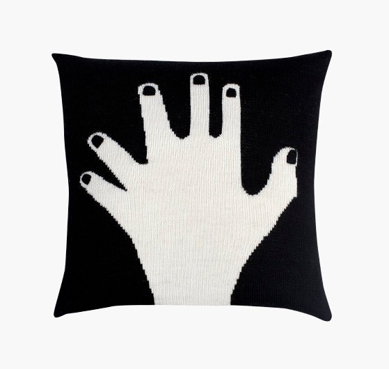 ●LUCKYBOYSUNDAY ラッキーボーイサンデー  fancy finger pillow / blank  50×50cm　クッションカバー