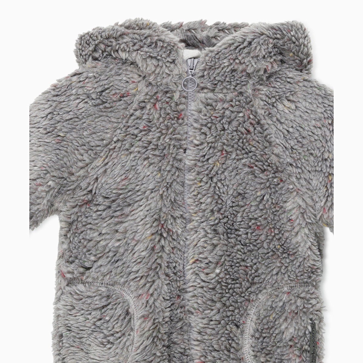 [40%OFF] From spain MY LITTLE COZMO faux shearling baby bear suit recycled ジャンプスーツ アウター 80サイズ 出産祝い