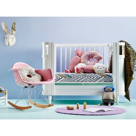 オーストラリアから SACK ME! ドーナツクッション　Krispy Dreme (cream) 直径約40cm 撮影小物