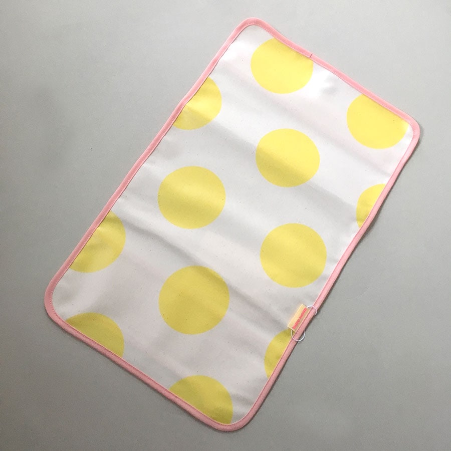 zoziozakka ゾジヲザッカ LANDOSERU cover ラドセルカバー　yellow dots