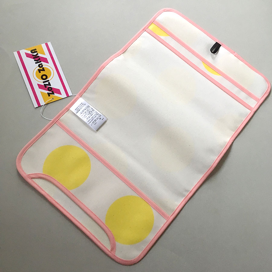 zoziozakka ゾジヲザッカ LANDOSERU cover ラドセルカバー　yellow dots