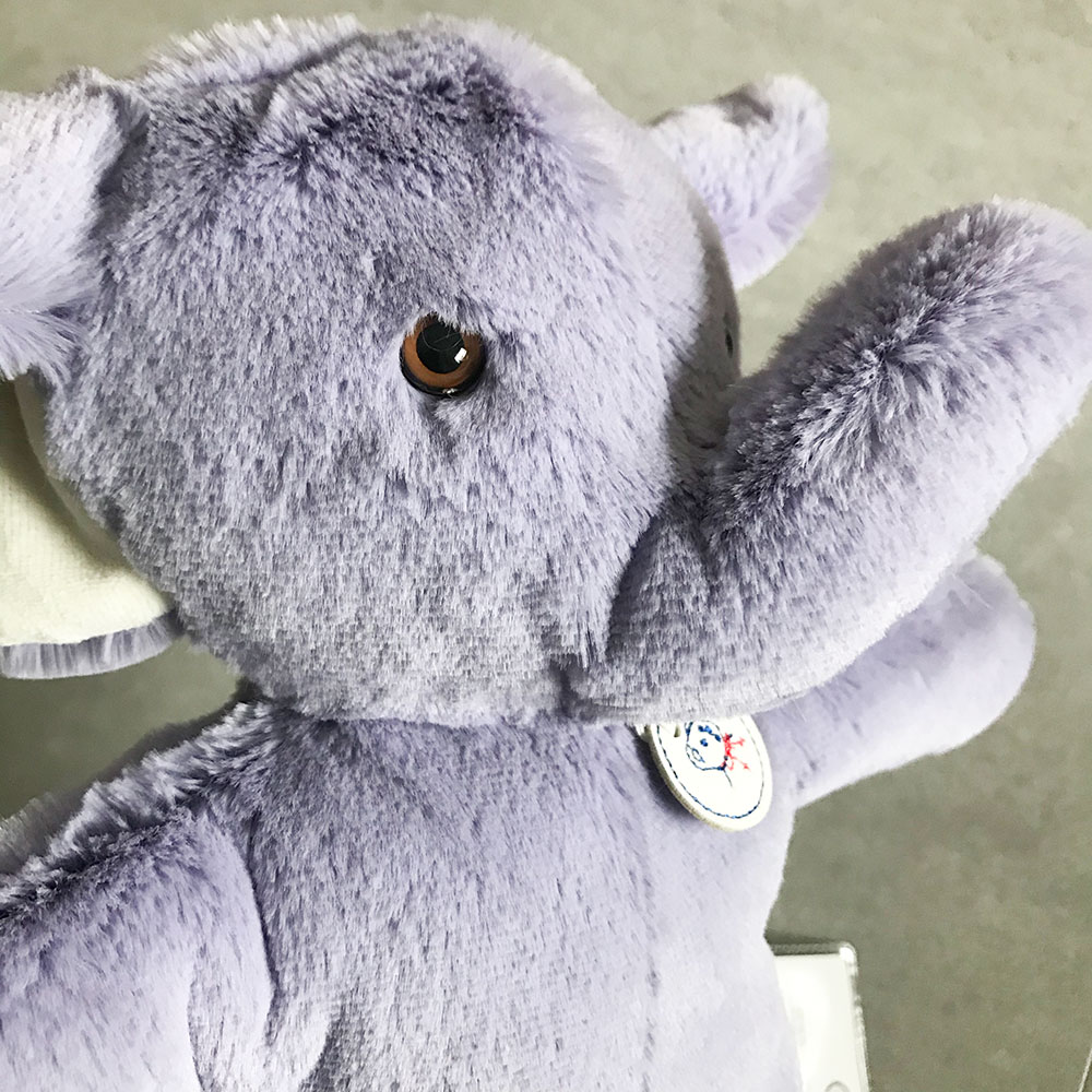 フランスから Les Petites Marie (レ・プティット・マリー) ROUDOUDOU elephant parme 33cm															トワヌー