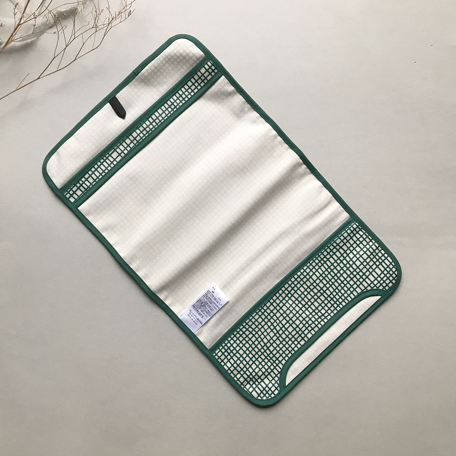 zoziozakka ゾジヲザッカ LANDOSERU cover ラドセルカバー　 green check