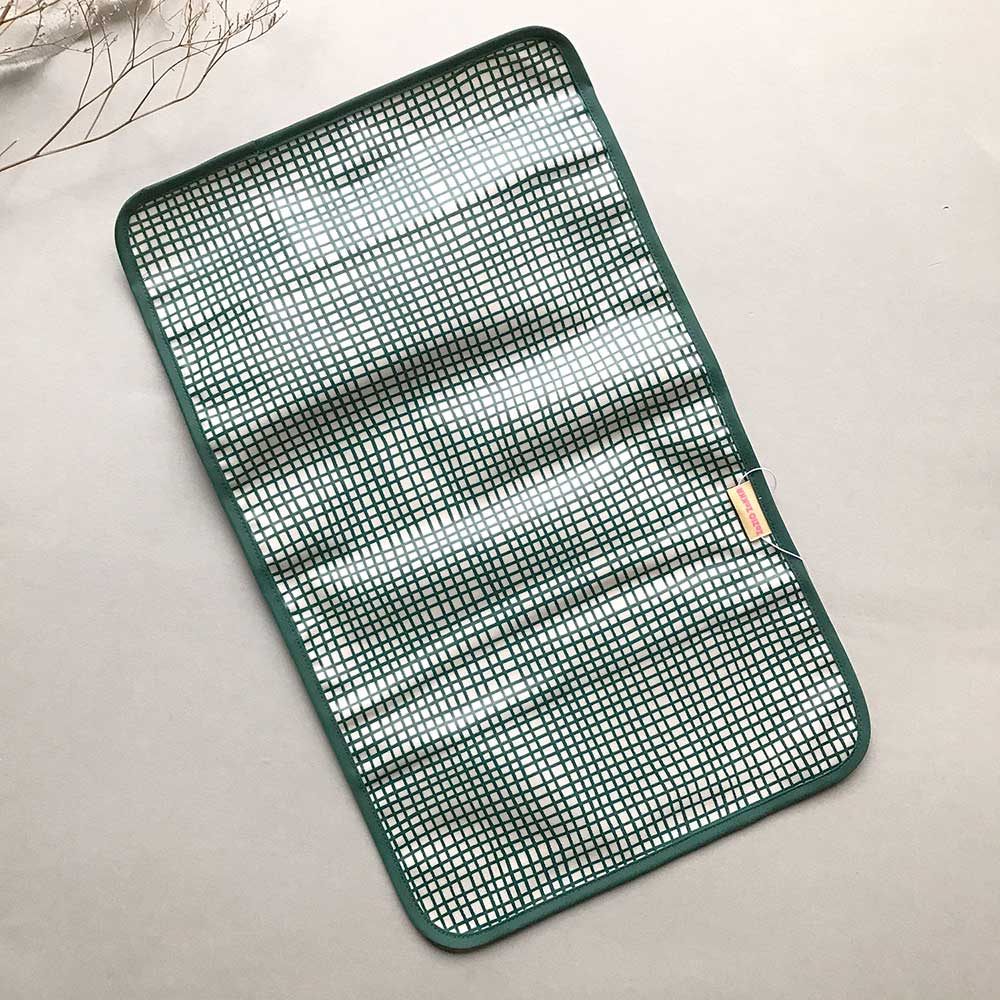 zoziozakka ゾジヲザッカ LANDOSERU cover ラドセルカバー　 green check