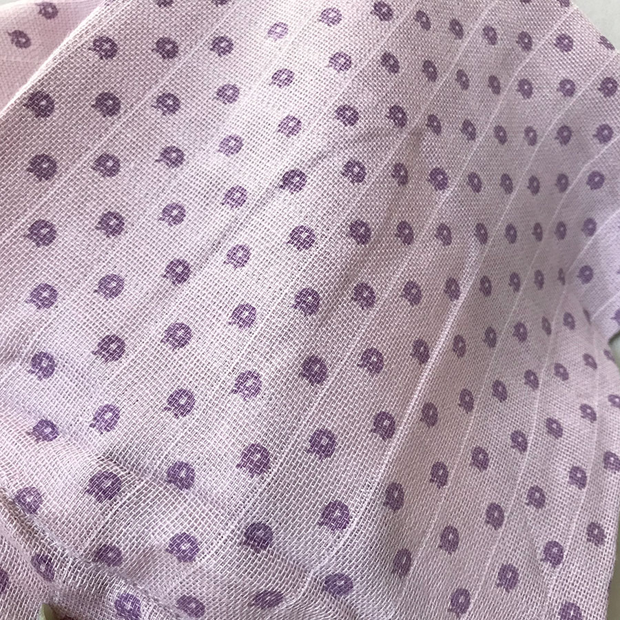 From Denmark Smafolk  授乳ケープ gy/pu 【ネコポス可】 organic cotton