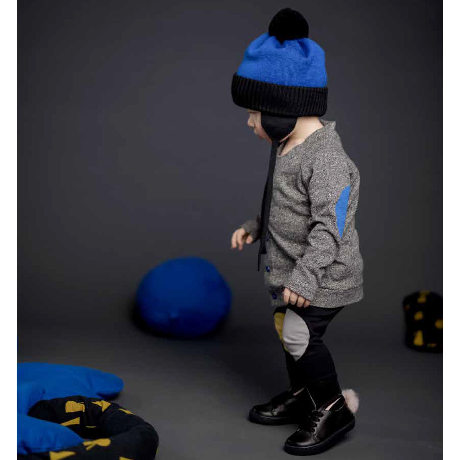 【60% OFF】　From Finland PAPU Papu CLASSIC Patch Leggings Black  オーガニックコットン　 Black Orch 60/-/-/-/-/-