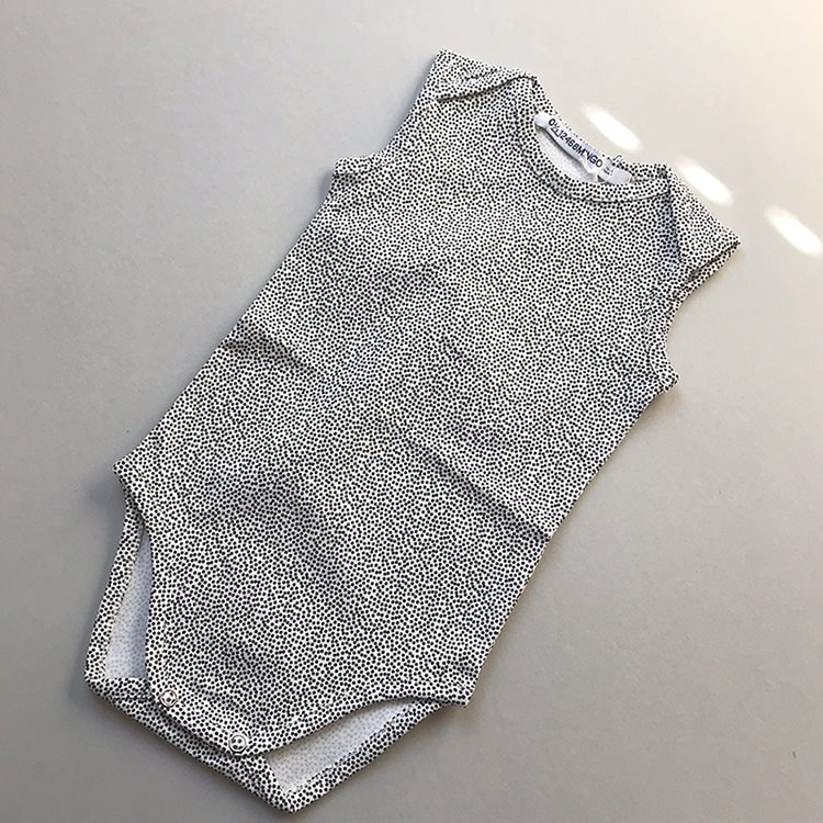 [50%OFF] From Netherlands MINGO Bodysuit Sleeveless Dots 新生児/60/-