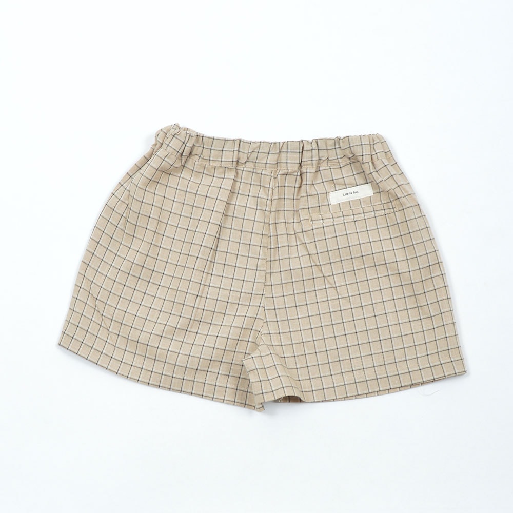 [60%off] undeny チェック2タックショーツ S(90-100)/M(110-120)/-/-