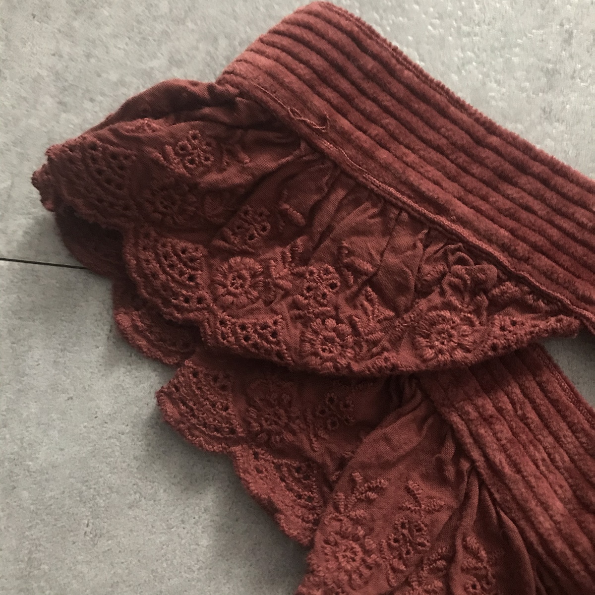 [50%OFF] From spain MY LITTLE COZMO オーガニックコットン organic baby bloomers with suspenders  baby bloomers 60-70/70-80 garnet