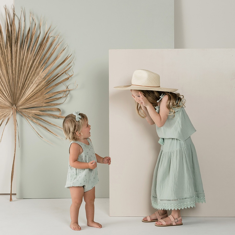 ［40%OFF］Rylee & Cru starfish june romper 12-18m / 2-3y  [ネコポス対応可]