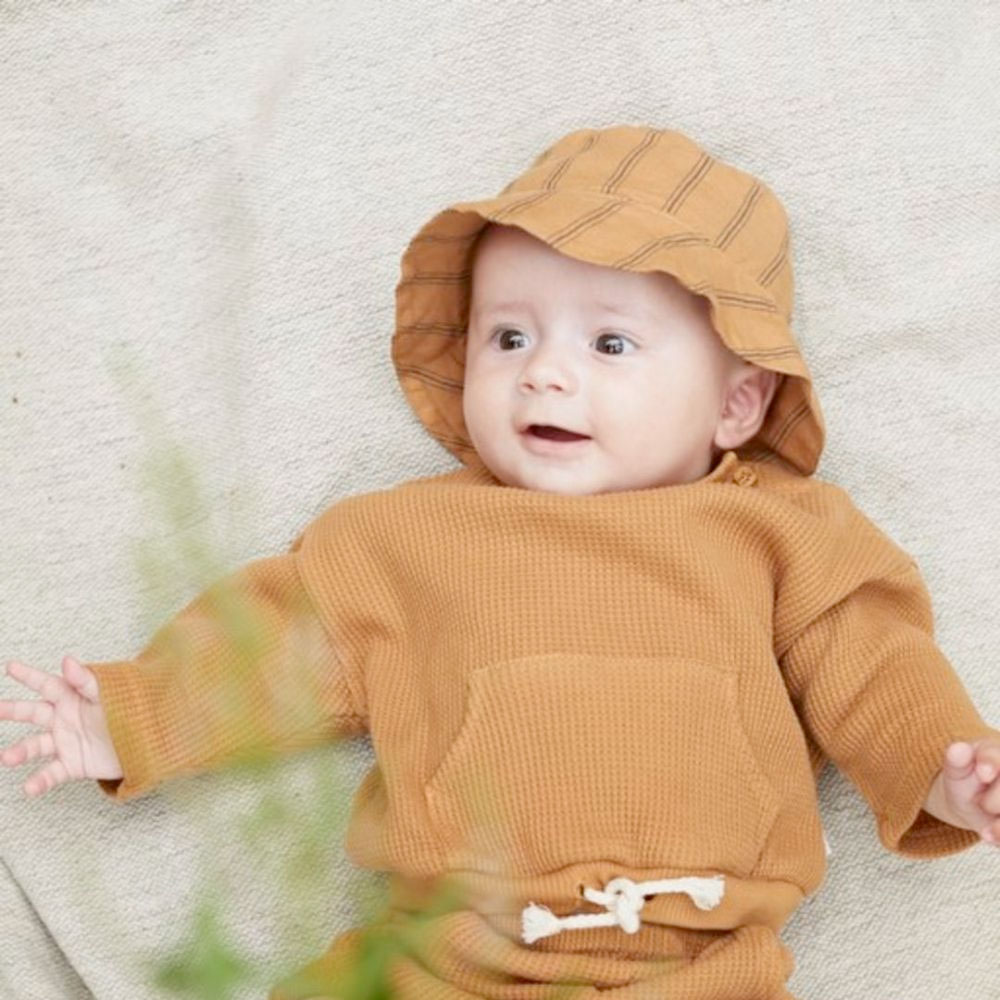 From spain MY LITTLE COZMO CROATA HAT LG ALEX カラーLIGHT GREY 43-46／46-48cm ご出産祝に