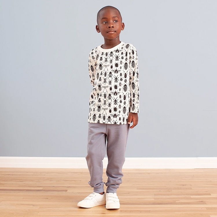 [50%OFF] From Brooklyn winter water factory Long-Sleeve Tee - Solid Slate Blue 90-100/100-110